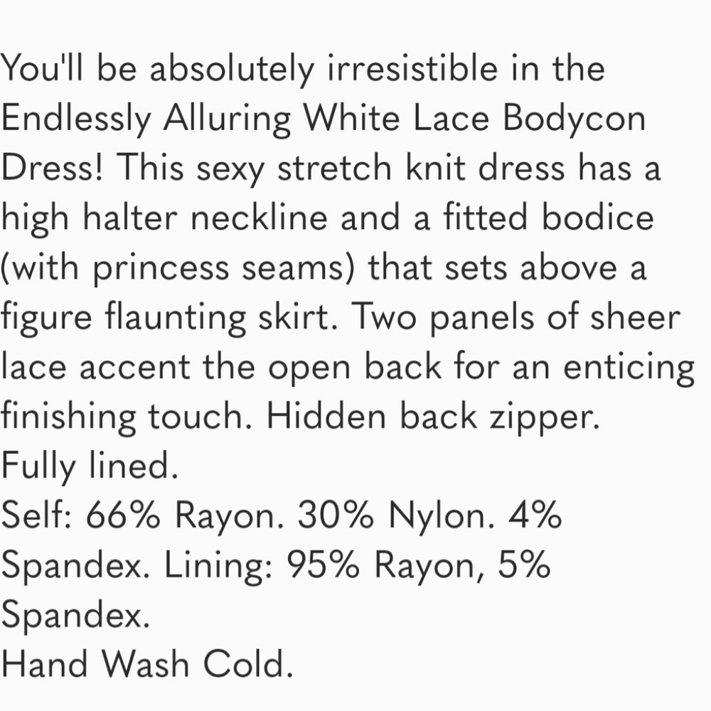 Lulus Endlessly Alluring Lace Back Straps Bodycon… - image 7